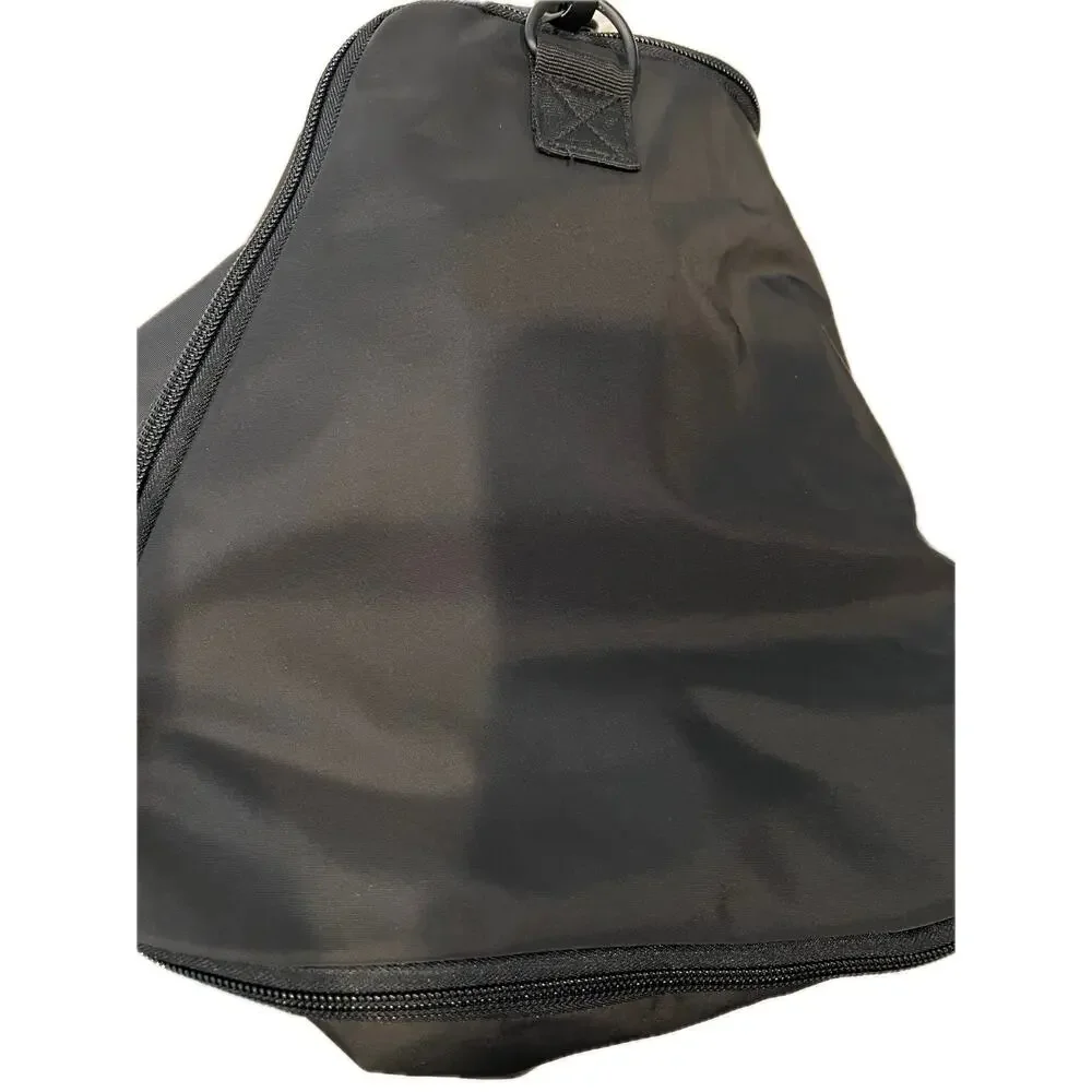 No Label XL Black Duffel Bag 24